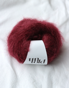 Un-told fuzzy mohair - Rouge Noir