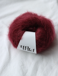 Un-told fuzzy mohair - Rouge Noir